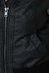 Lost Forest Black Cropped and Hooded Jacket