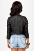 Black Sheep Spirit Dark Brown Moto Jacket