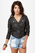 Black Sheep Spirit Dark Brown Moto Jacket