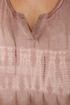 Black Sheep Bohemian Brown Tie-Dye Top