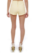 Hot Prance High-Waisted Cream Lace Shorts