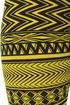 Your Tribe Has Spoken Yellow Print Leggings