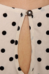 Collar-ship Award Polka Dot Tank Top