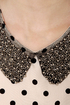 Collar-ship Award Polka Dot Tank Top