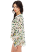 Bird is the Word Print Ivory Top