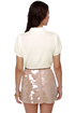 Final Answer Short Sleeve White Top