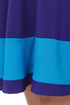 Pool Party Color Block Blue Dress