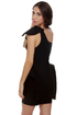 Marry the Night One Shoulder Black Dress