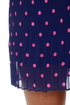 Hits the Spot Blue and Pink Polka Dot Dress