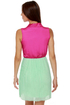 Top Story Mint and Fuchsia Dress