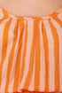 Collective Concepts Mangotini Striped Orange Dress