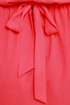 Cute and Kissable One Shoulder Coral Red Dress
