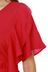 Cute and Kissable One Shoulder Red Dress