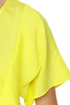 Cute and Kissable One Shoulder Yellow Dress