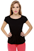 Dare to Flare Black Top