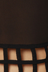 Lattice Entertain You Sheer Black Tank Top