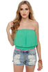 It's a Sherbet Mint Tube Top