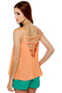 V-locity Peach Tank Top