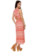 Firestarter Orange Print Maxi Dress