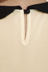 Piano Lounge Sleeveless Cream Top