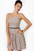 Happy Dots Beige Polka Dot Dress