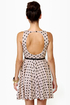 Happy Dots Beige Polka Dot Dress