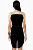 Hot Prospect-or Black and Gold Dress