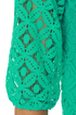 Great-Laced Teal Lace Dress