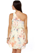 My Little Posy Floral One Shoulder Dress