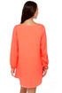 City of Neon Coral Shift Dress