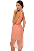 Southern Hospitality Peach Polka Dot Dress