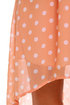 Southern Hospitality Peach Polka Dot Dress