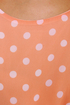 Southern Hospitality Peach Polka Dot Dress
