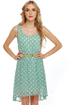 Southern Hospitality Light Blue Polka Dot Dress