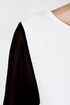 Au Pair Black and Ivory Shift Dress