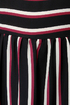 First In Line Black Striped Dress