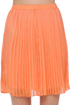 Jill Frost Peach Mini Skirt