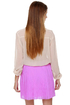 Jill Frost Lavender Mini Skirt