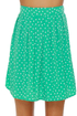 Chick-let�s Dance Mint Green Mini Skirt