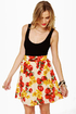 You Say Tomato Print Skirt