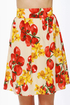 You Say Tomato Print Skirt
