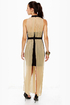 Coliseum Cutie Black and Beige Dress