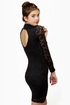 Moondance Black Lace Dress