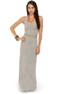 Concrete Jungle Washed Grey Maxi Dress
