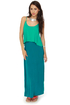 Made in the Shades Teal Maxi Dress