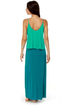 Made in the Shades Teal Maxi Dress