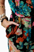 Gypsy Junkies Ziggy Disco Floral Print Jumpsuit