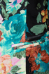 Gypsy Junkies Zeppelin Floral Print Blazer