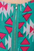 Roswell Incident Turquoise Print Dress