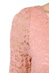 Just Peachy Dusty Peach Lace Dress